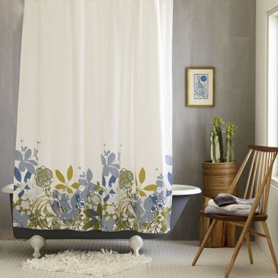 Contemporary Shower Curtains by West Elm