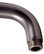 ALFI Round Wall Mounted 20" Shower Arm, Brushed Nickel