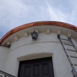 Radius Copper Half Round Gutter - Products