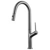 Elisa Modern Kitchen Faucet With 2 Jets, Chrome
