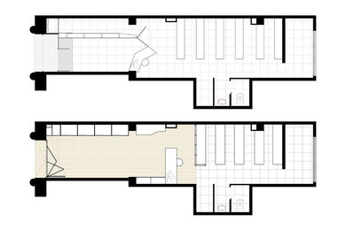 Imagen de diseño residencial moderno pequeño