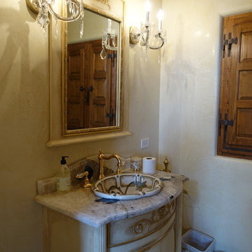 Venetian plaster bathrooms