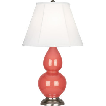 Small Double Gourd Accent Lamp, Melon