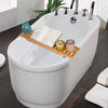 Bathtub Caddy Tay,Long Slatted Bathtub Holde, Vesatile