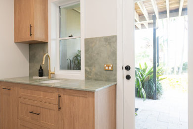 This is an example of a laundry room in Sydney.