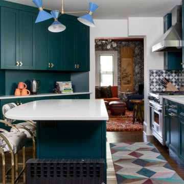 Eclectic Color Rich Home in Millburn NJ