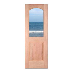 SAWTELLE - MAHOGANY EX230 HALFLITE FRENCH DOOR (1-3/4") - Windows And Doors