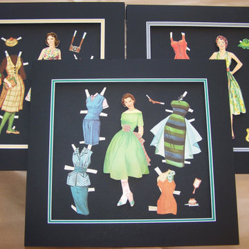 Archival custom picture framing