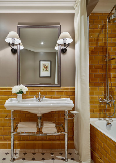 Современная классика Ванная комната by Victoria Vlasova Interiors