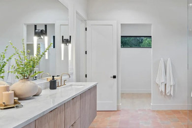 Minimalist bathroom photo in Other