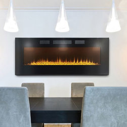 Napoleon - Napoleon 50-in Slimline Wall Mount Electric Fireplace- EFL50H - Indoor Fireplaces