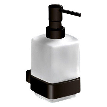 Wall Mounted Frosted Glass Soap Dispenser
