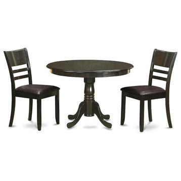 3-Piece Kitchen Nook Dining Set, Dining Table And 2 Dinette Chairs