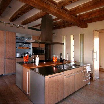 Cocina rústica en Mallorca