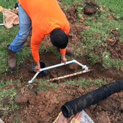 French Drain Installation - Watering And Irrigation Equipment