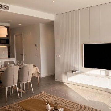 Luxury Apartment Interior Design in Marbella | Blue View