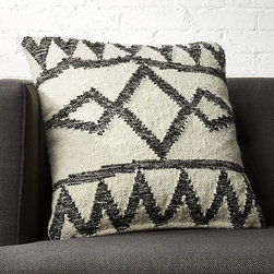 20" Asterix Geometric Pillow | CB2 - Bed Pillows