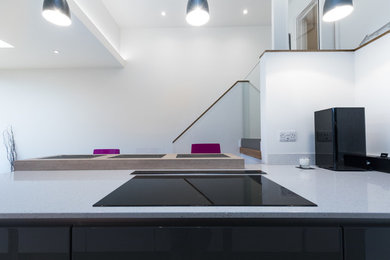 Design ideas for a contemporary home in Hampshire.