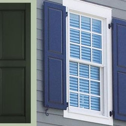 Architectural Raised Panel Shutter - Windows
