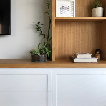 DECORACION Y MUEBLES A MEDIDA EN SALON-COMEDOR