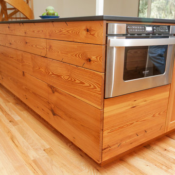 Heart Pine Kitchen