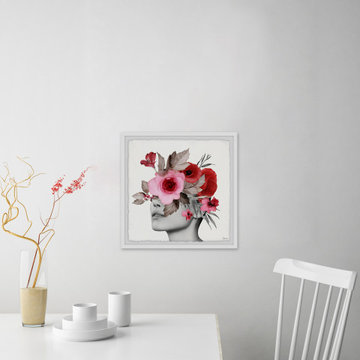"Bloom Face II" Framed Painting Print