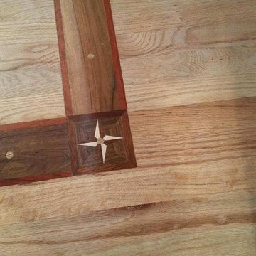 Borders  and Inlays on Hardwood Floors
