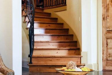Example of a large classic home design design in Other