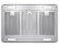 AKDY 680i-75 30" Stainless Steel Island Mount Range Hood Touch Screen