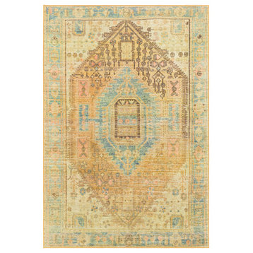 Leicester LEC-2302 2'7"x4' Machine Washable Rug