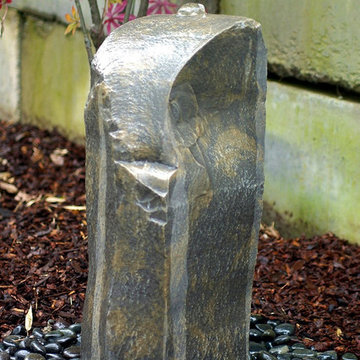 Silver Falls Handcrafted Bubbling Rock Fountain Kit