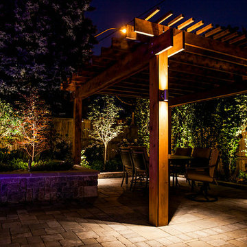 Pool Design with LED Lighting Accents