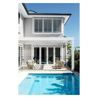 Custom Coastal Luxe Home Build - Beach Style - Pool - Sydney - by BCD ...