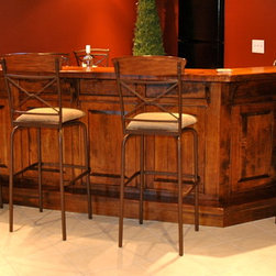 Custom Bars - Indoor Pub And Bistro Tables