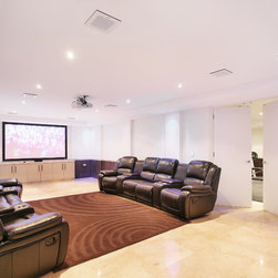 Porcelain panel on walls 400x800 + border cap - Products