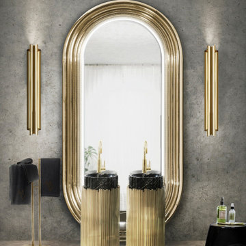 Luxury Bathroom fixtures.