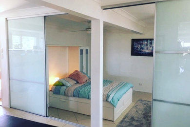 Modern guest bedroom in Brisbane.