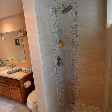 Eclectic Guest Bathroom Remodel