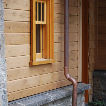 Copper Downspouts