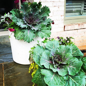 Fall Container Garden Design