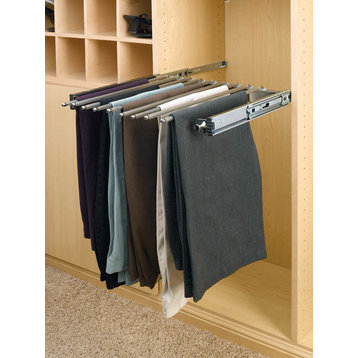 Rev-A-Shelf PSC-3014 PSC Series 14" Depth and 30"W Pull Out Pants - Chrome