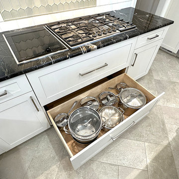 Wide Pot & Pan Storage