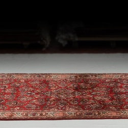 6&times;13 Persian Sarouk Rug Runner - Hall And Stair Runners