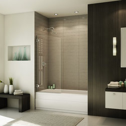 Fleurco Evolution Solo 29" x 63" Tub Shield VT029 - Bath Products
