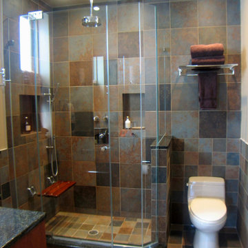 "Condo Redo" Hoboken NJ - Master Bath