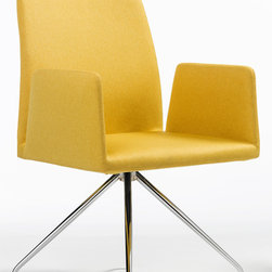 Frame Swivel Armchair by B&T - Dining Chairs