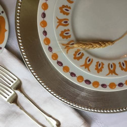 Kismet Saffron 5 Piece Place Setting - Dinnerware Sets
