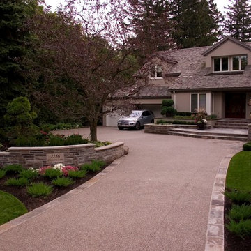 Asian-Influenced Courtyard