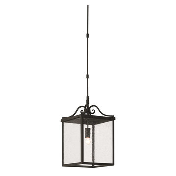 Currey and Company 9500-0005 Giatti - One Light Outdoor Small Hanging Lantern