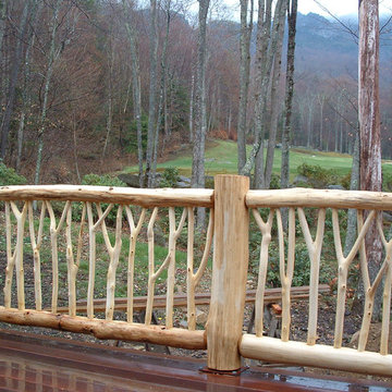 Bark House® Handrails - Locust Y Branch